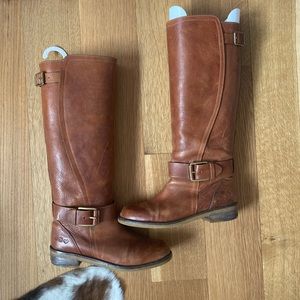 Gorgeous Tall Leather Lucky Boots